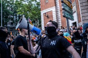 Europa Press - Protest Against Sanchez at PSOE HQ - Madrid
