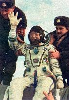 Japan's first man in space