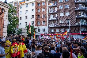 Europa Press - Protest Against Sanchez at PSOE HQ - Madrid