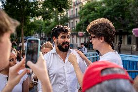 Europa Press - Protest Against Sanchez at PSOE HQ - Madrid