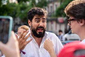 Europa Press - Protest Against Sanchez at PSOE HQ - Madrid