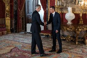 Felipe VI and Sánchez Commemorate EU Accession Anniversary - Madrid