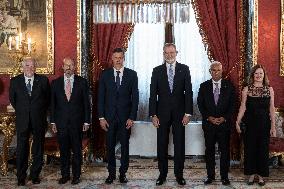 Felipe VI and Sánchez Commemorate EU Accession Anniversary - Madrid
