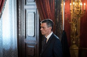 Felipe VI and Sánchez Commemorate EU Accession Anniversary - Madrid
