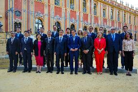 Juanma Moreno Receives The Vice-President of China Han Zheng - Seville