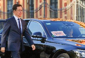 Juanma Moreno Receives The Vice-President of China Han Zheng - Seville