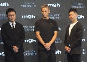 Ex-Japan football player Honda launches new sportwear brand
