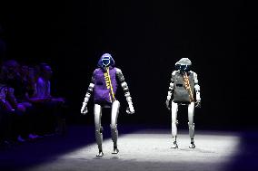 Humanoid Robots on Catwalk at Tianjin Fashion Week - China