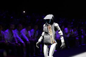 Humanoid Robots on Catwalk at Tianjin Fashion Week - China