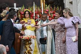 PRINCESS INES BAPTISM