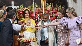 PRINCESS INES BAPTISM