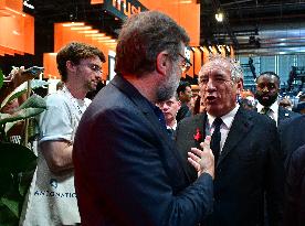 Francois Bayrou During VivaTech - Paris