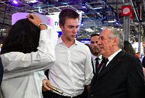 Francois Bayrou During VivaTech - Paris