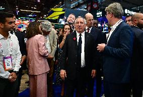 Francois Bayrou During VivaTech - Paris