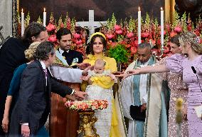PRINCESS INES BAPTISM