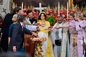 PRINCESS INES BAPTISM