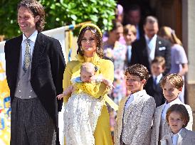 PRINCESS INES BAPTISM