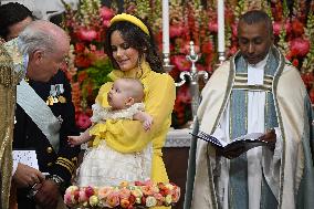 PRINCESS INES'S BAPTISM