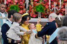 PRINCESS INES BAPTISM