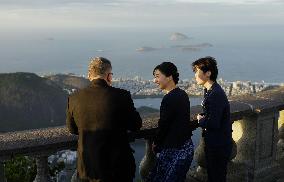Japan's Princess Kako in Brazil