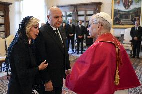 Pope Leo XIV Meets President Of Lebanon Joseph Aoun - Vatican