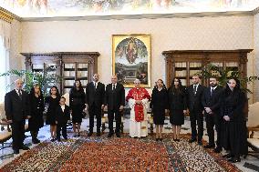 Pope Leo XIV Meets President Of Lebanon Joseph Aoun - Vatican