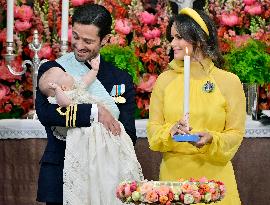 PRINCESS INES BAPTISM