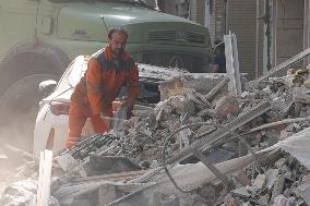 Aftermath of Israeli Strikes - Tehran
