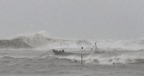 Typhoon Wutip Hits Hainan - China