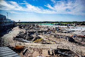 Stockholm Arlanda Airport Under Construction - Sweden