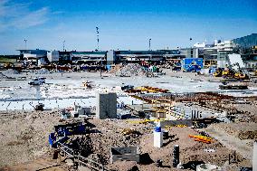 Stockholm Arlanda Airport Under Construction - Sweden