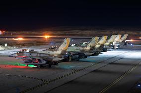 Israeli Military Aircraft Preparing For Airstrike Operations - Israel