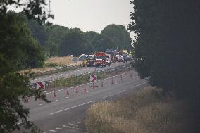 Fatal Road Accident On A81 Highway - France