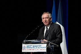 Bayrou at 27th Assises des Petites Villes de France - Saint-Remy de Provence