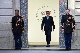 President Macron Press Conference - Paris