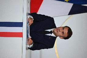 President Macron Press Conference - Paris