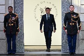 President Macron Press Conference - Paris