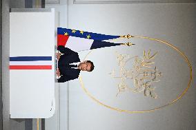 President Macron Press Conference - Paris