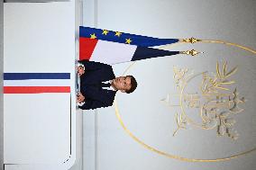 President Macron Press Conference - Paris