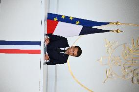 President Macron Press Conference - Paris