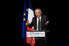 Bayrou at 27th Assises des Petites Villes de France - Saint-Remy de Provence
