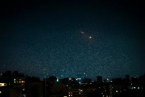 Iranian Missiles Strike Israel