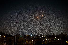 Iranian Missiles Strike Israel