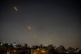 Iranian Missiles Strike Israel