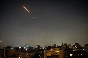Iranian Missiles Strike Israel