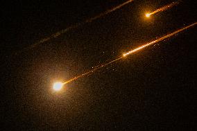 Iranian Missiles Strike Israel