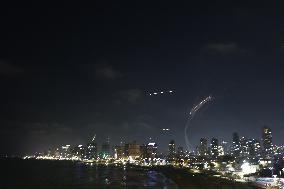 Iranian Missiles Strike Israel