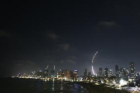 Iranian Missiles Strike Israel