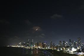 Iranian Missiles Strike Israel