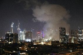 Iranian Missiles Strike Israel